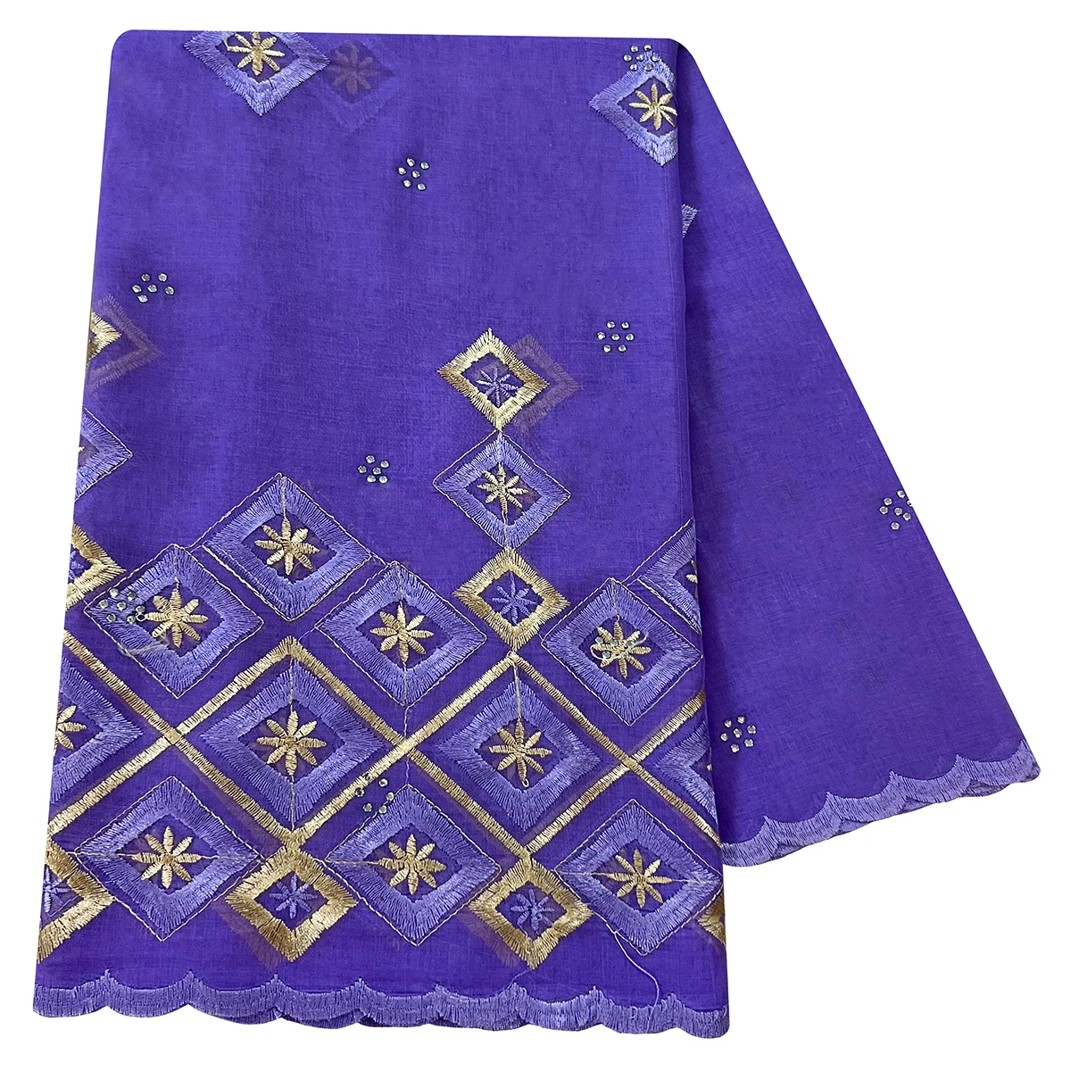 New African Women Scarfs Special Price Limited Time Discount Embrodiery Cotton With Grenadine Big Scarf for Shawls Pashmina 5