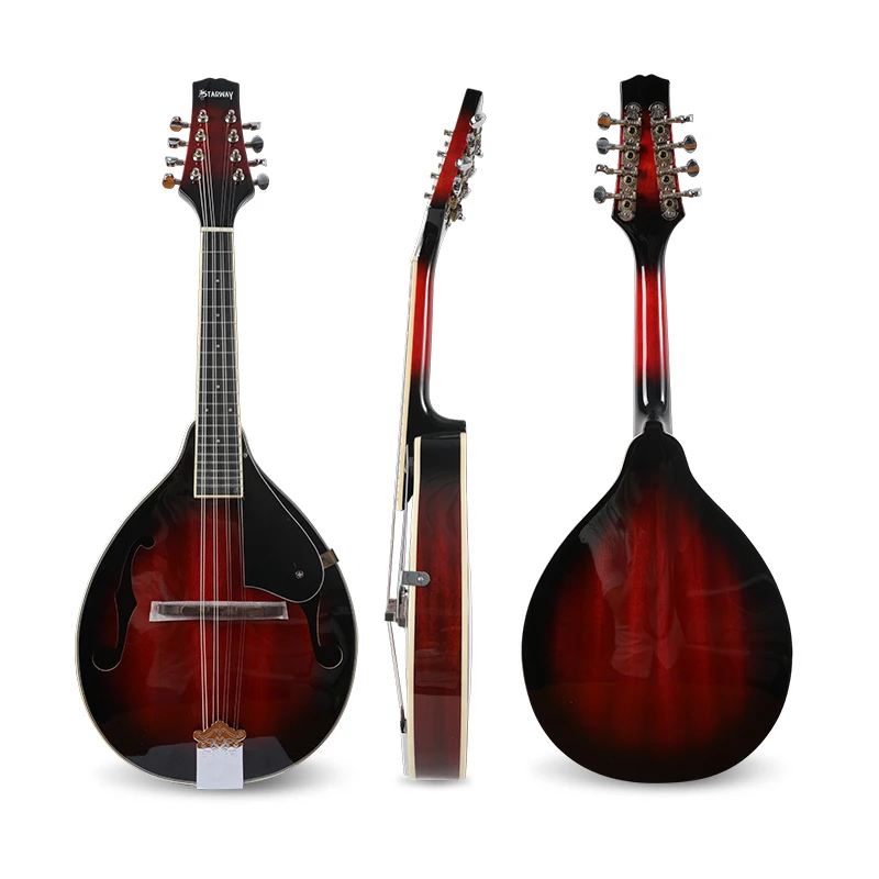 Latest High Quality Available in Multiple Colors 8-string Solid Mandolin String Musical Instruments