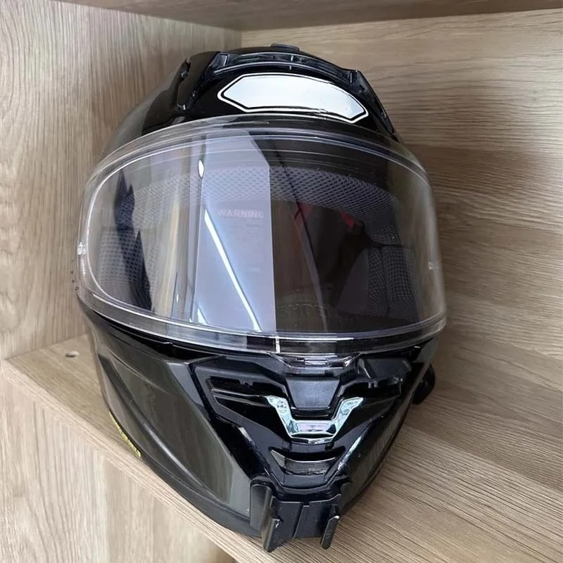 lcd shoei helmet visor Soman RF-1400 Replacement CWR-F2 Face Shield  Fits RF-1400 X-15 Z8 NXR2 Helmets  Anti-Scratch UV Pinlock Ready Aftermarket (Transparent Revo Blue) : Automotive lasting performance New LCD Visor Changes from