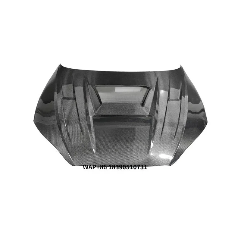 

High Quality Real Carbon Fiber Fibre Front Engine Hood Clear Car Bonnet for A5 2017-2019