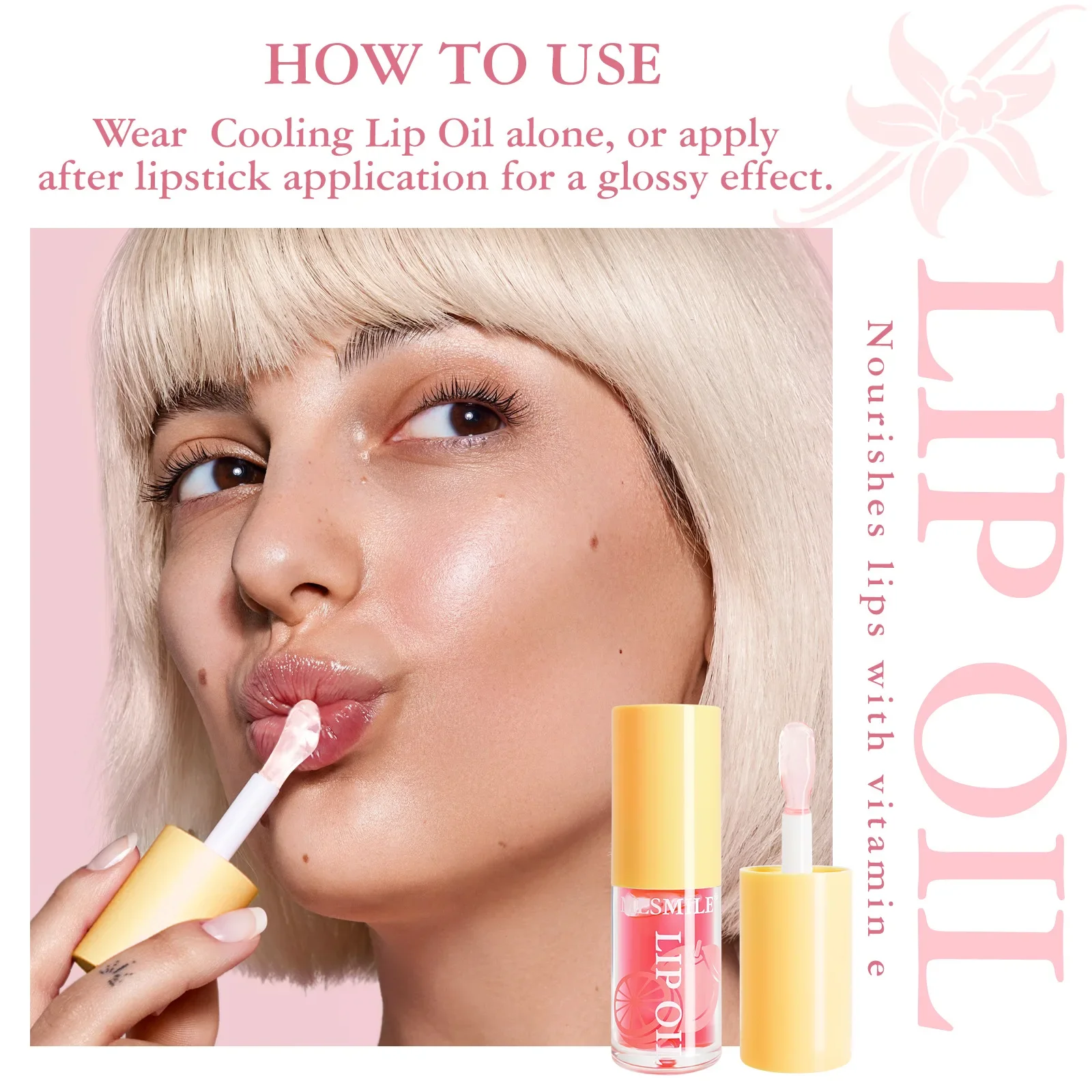 Set di oli per labbra trasparenti da 4 pezzi Set di lucidalabbra Dudu idratante al gusto di frutta idratante per autunno e inverno