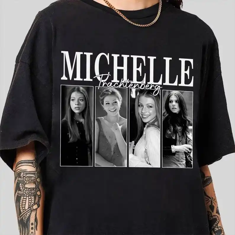 Unisex Cotton Tshirt, Michelle Trachtenberg Shirt, Michelle T-shirt