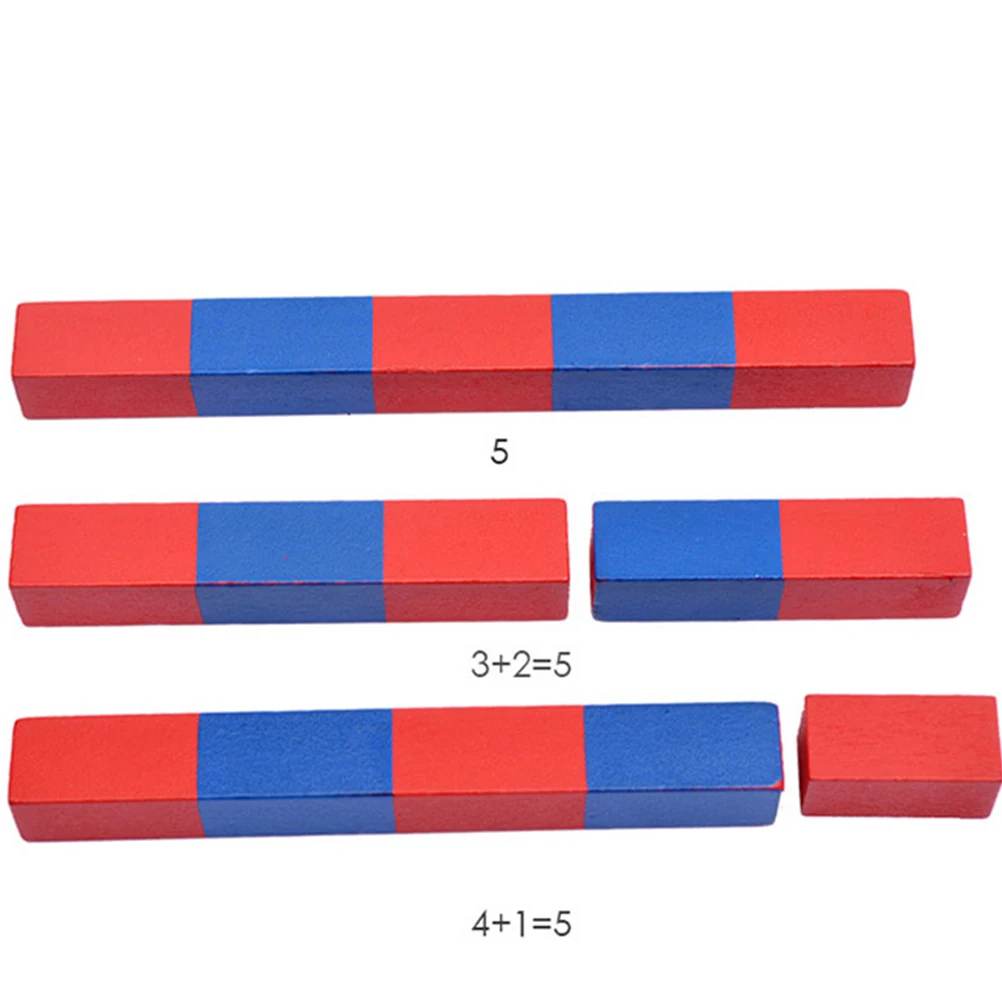 Wiskunde Leren Houten Stok Bars Tellen Rekenen Vroeg Onderwijs Speelgoed Tellen Stokken Kinderen Leren Bouwstenen