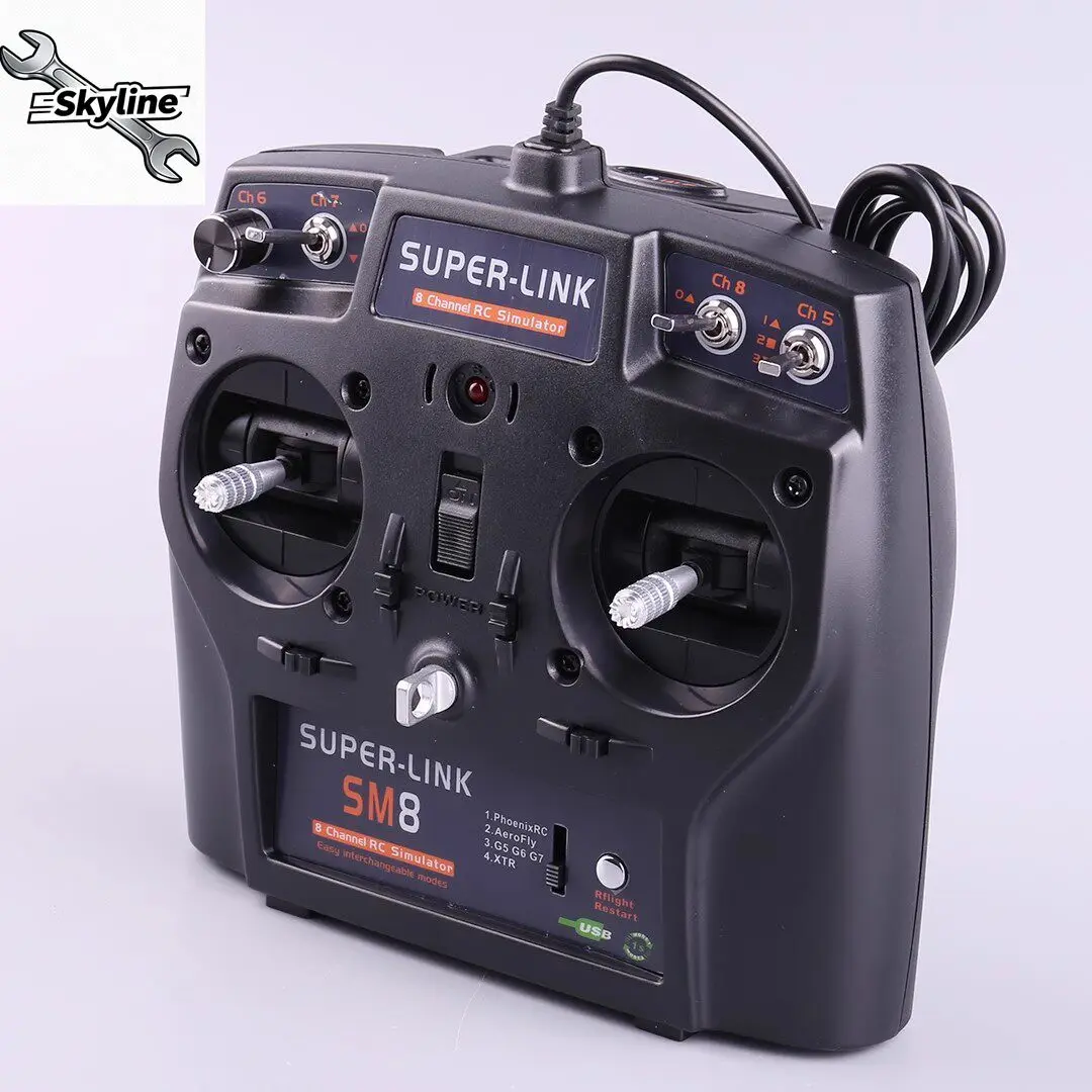 

Тренажер для дронов SM8/KC8 с дистанционным управлением, модель G7.5 Phoenix 5, онлайн-обучение, три вида управления в одном, 2000.