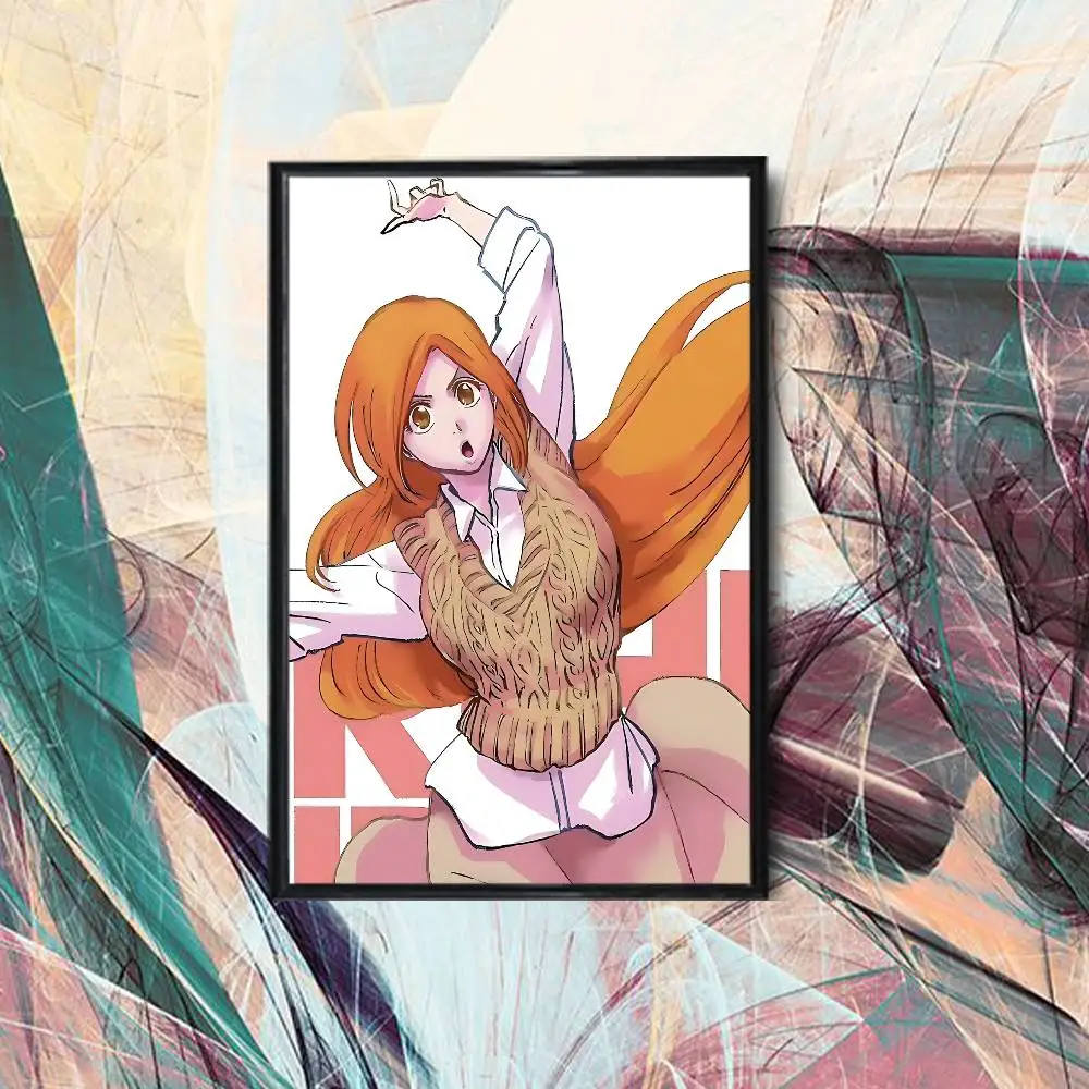 Animated Combat Orihime Inoue BLEACH Poster HD Art Sticky Wall Waterproof Home Living Room Bedroom Bar Aesthetic Decoration view 6