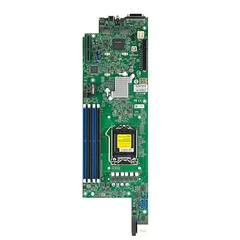 X12STD-F PER Supermicro generazione LGA-1200 PIN C256 DDR4-3200MHZ XEON E-2300 Processore Testato bene prima della spedizione