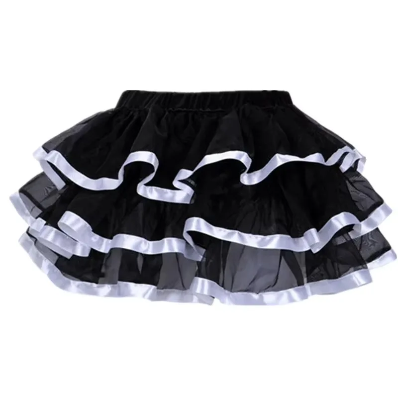 Jupon élastique pour femme, jupe gothique, maille burlesque, micro mini jupe tutu sexy, jupes steampunk pour dames, performance