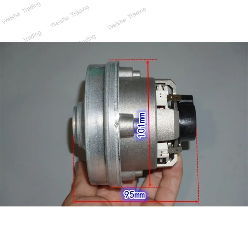 

High-power two-phase four-wire brushless turbine fan with drive plate, high-speed vacuuming 100mm brushless motor