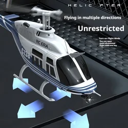 1:33 Rc Era C138 Rc Simulation 206 Helicopter Altitude Hold 2.4g Remote Control 6axis Gyro For Expert Hobbyists Gift