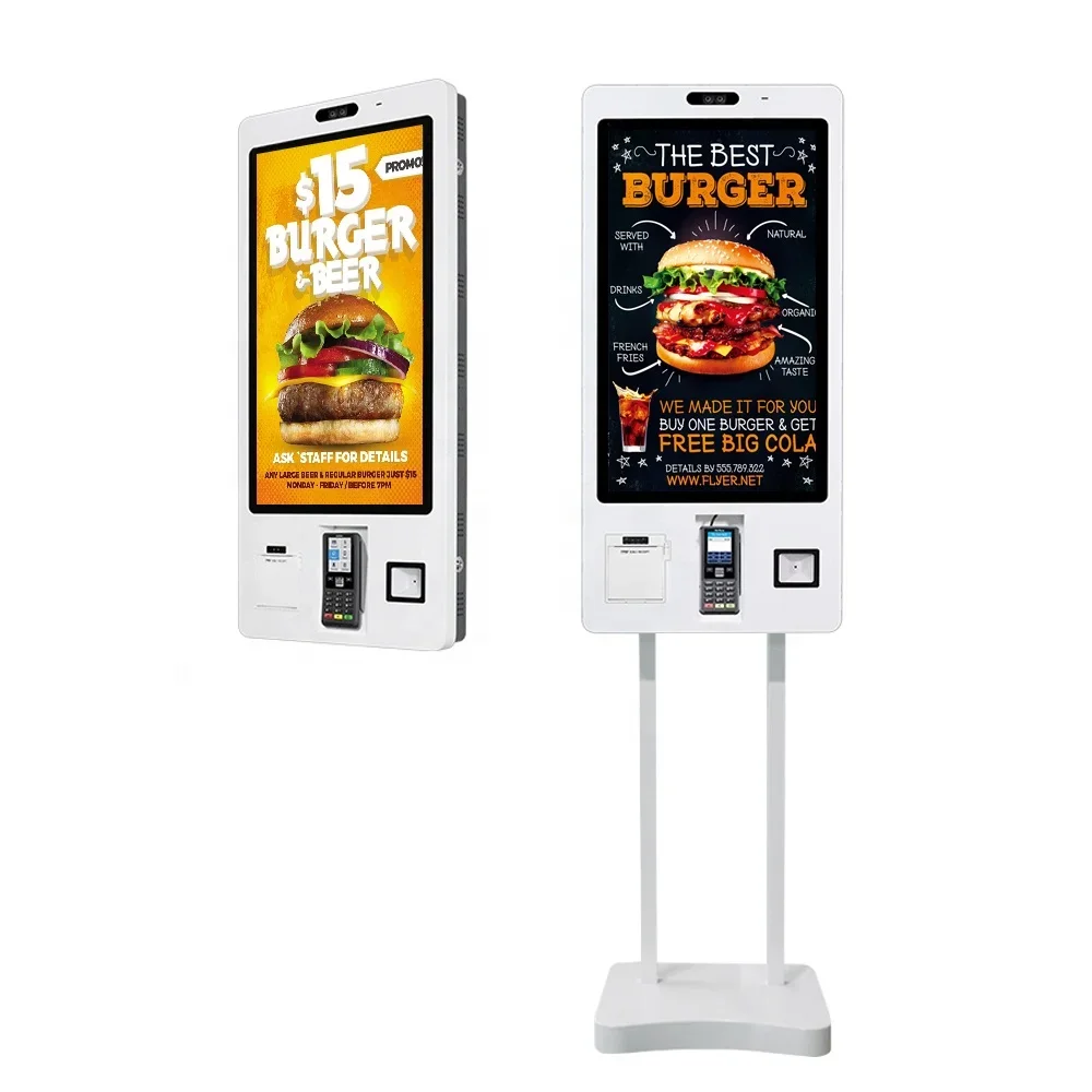 Macchina per biglietti automatica montabile a parete con POS/stampante con Software che ordina Inc. USA