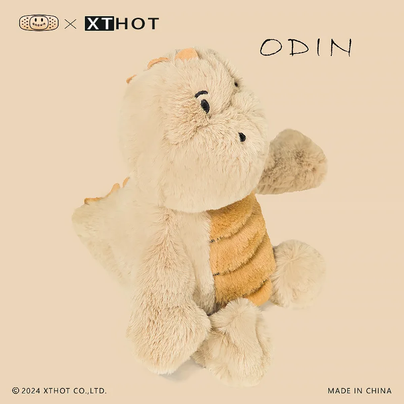 Il piccolo dinosauro di Odin lenisce le bambole, le bambole di nicchia, i simpatici giocattoli di peluche