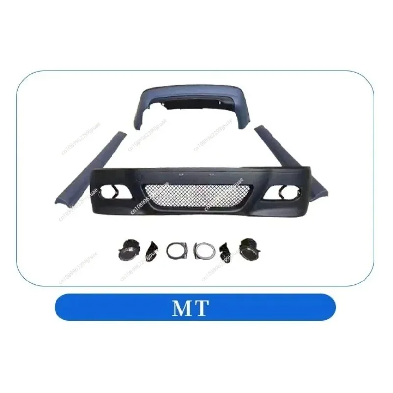 Suitable For 1999-2004  e46 bodykit Upgrade M3 Style Front Bumper Rear Bumper Side Skirts Car bumpers