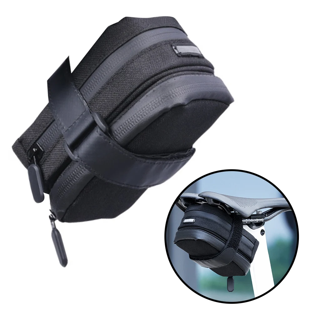 

Велосипедная задняя сумка-органайзер съемная и водонепроницаемая для шоссейных и горных велосипедов с оптимизированными отделениями для хранения