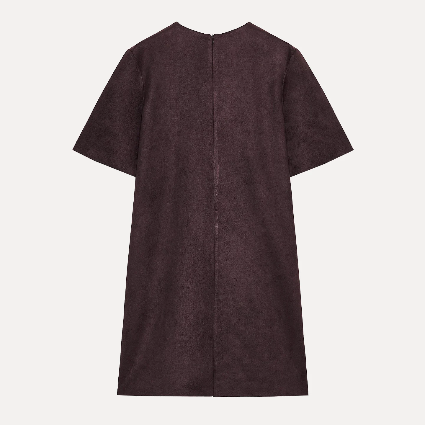 Z femme Faion Personali Anti-Fur cuir effet Rivet Dr décontracté Sle taille ample ort Sve t-shirt Dr