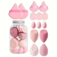 12/14Pcs Makeup Sponge Cosmetic Puff Foundation Sponges Blender Beauty Egg Powder Puffs Make Up Accessories Women Makeup Tools 2