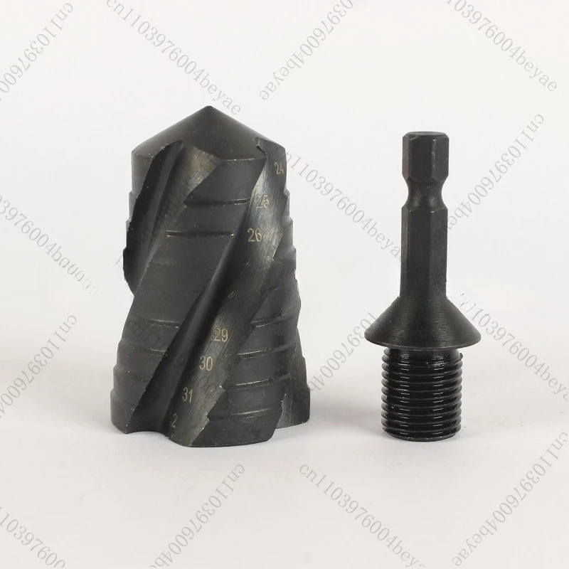 High hardness new split pagoda drill, four-blade tower hole opener, special drill for metal stainless steel reaming