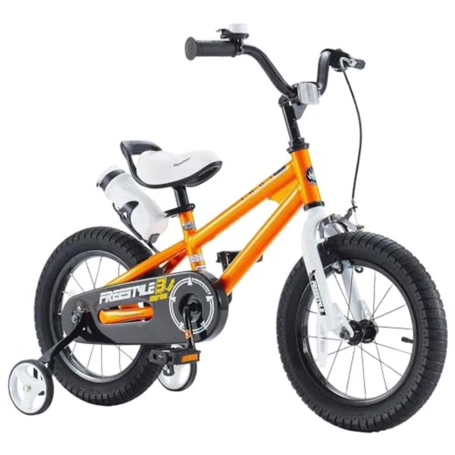 

Bike Freestyle Classic EZ Balance Pedal Switchable Bicycle 12 14 16 18 Inch 3-10 Years Toddler to Big Lightweight Aluminum Fram