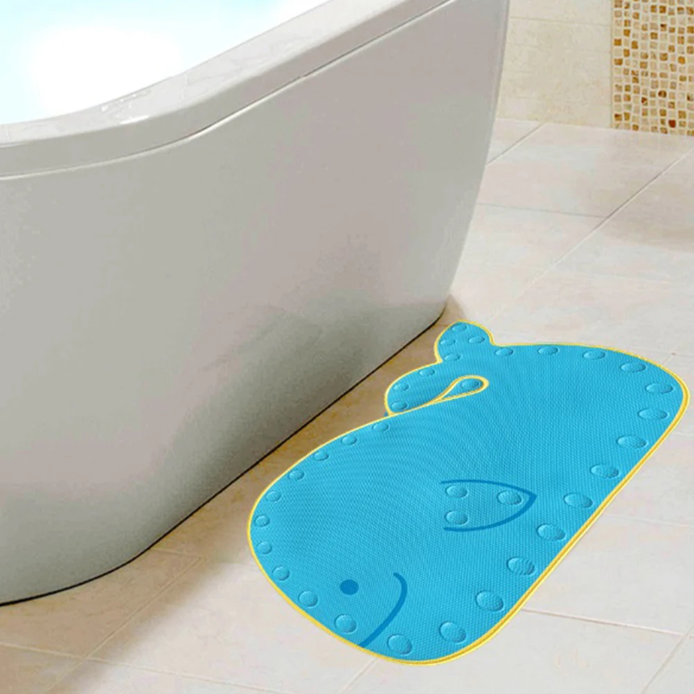 

Whale Shape PVC Floor Mat Non Slip Anti Skid Bathroom Kitchen Bedroom Decor Shower Foot Pad Door Entrance Rugs Long Lasting Use