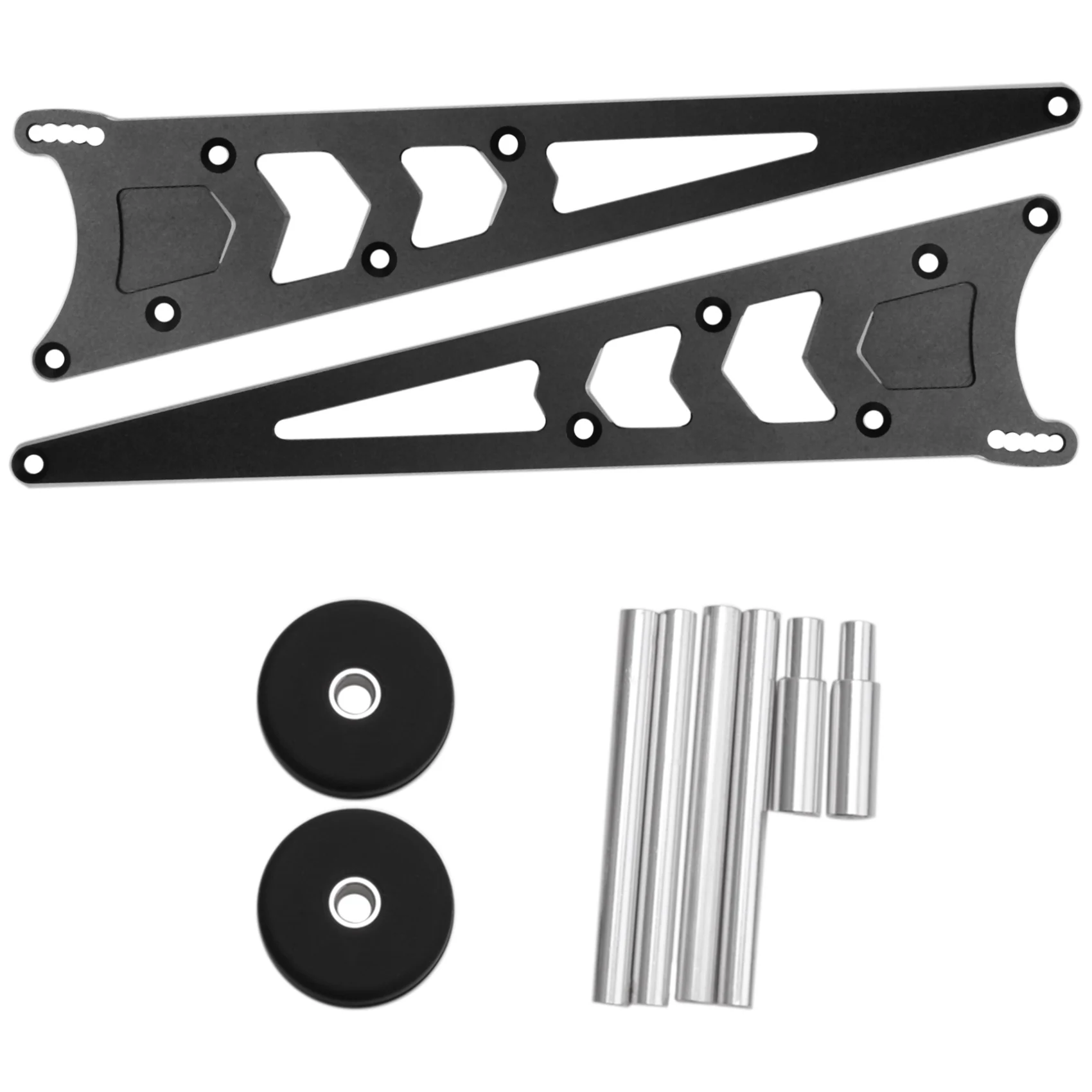 Metal Wheelie Bar Kit Upgrade Parts Set for 1/10 2WD Slash Stampede Bandit,1