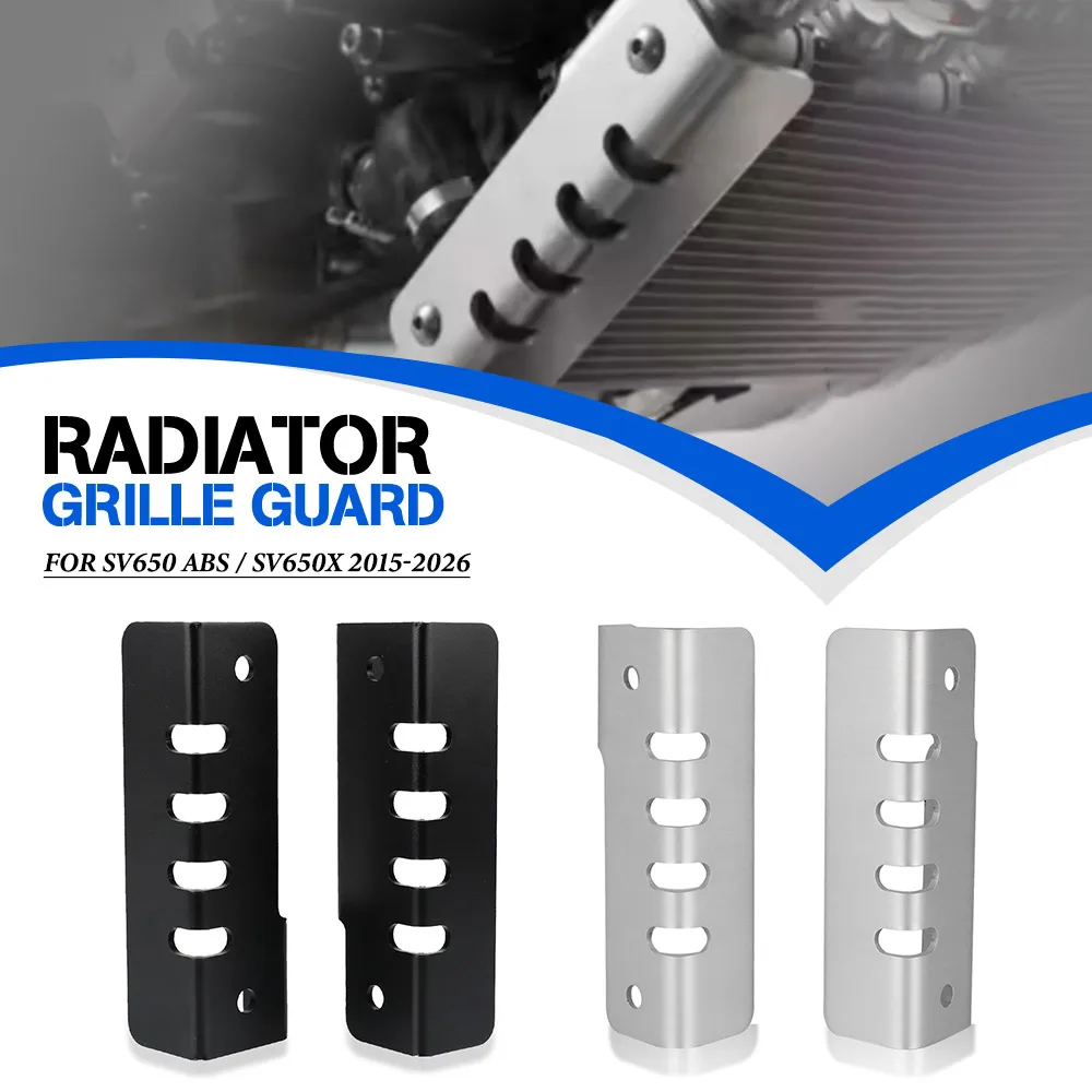 

For Suzuki SV650 ABS / SV650X 2015-2018-2019-2020-2021-2022-2023-2024-2025-2026 Radiator Grille side Cover Water Tank Side Guard