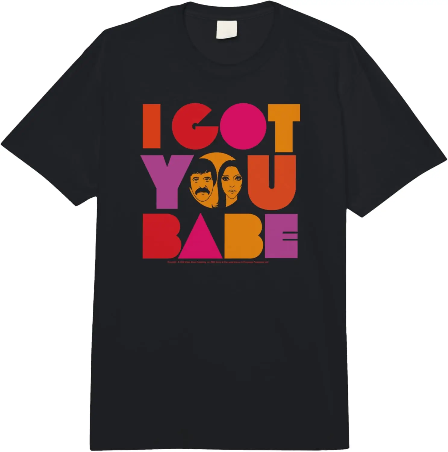 Sonny & Cher - I Got You Babe Comfort Colors Adult Heavyweight T-shirt