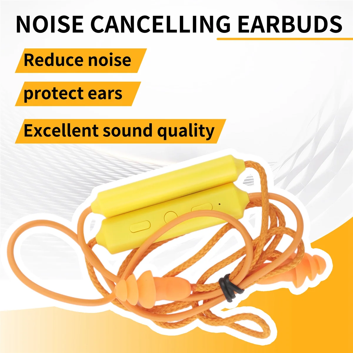 

L62A Ear Plugs Bluetooth Headset Noise Reduction Earphone for Work Hearing Protection Factory Construction Noisy Environment