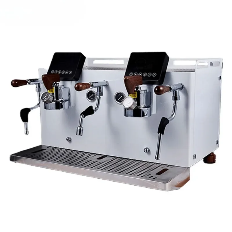 Semi-automatic espresso machine, pump-operated office coffee machine
