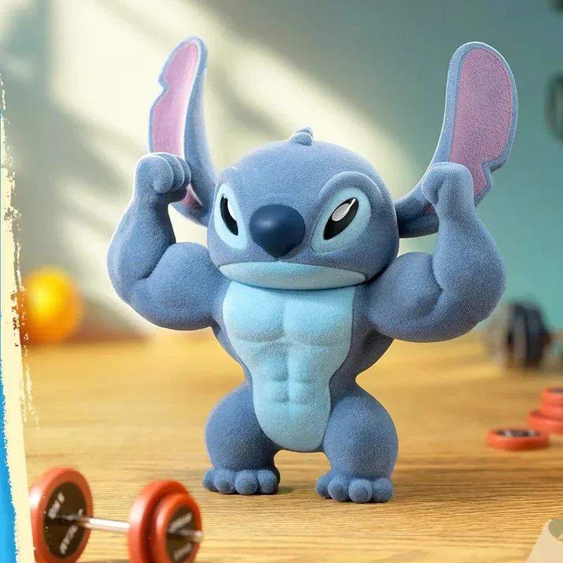 Caja ciega de la serie Disney Stitch Marvelous, coleccionable con licencia oficial, regalo de escritorio de cumpleaños artesanal de alta calidad para fanáticos