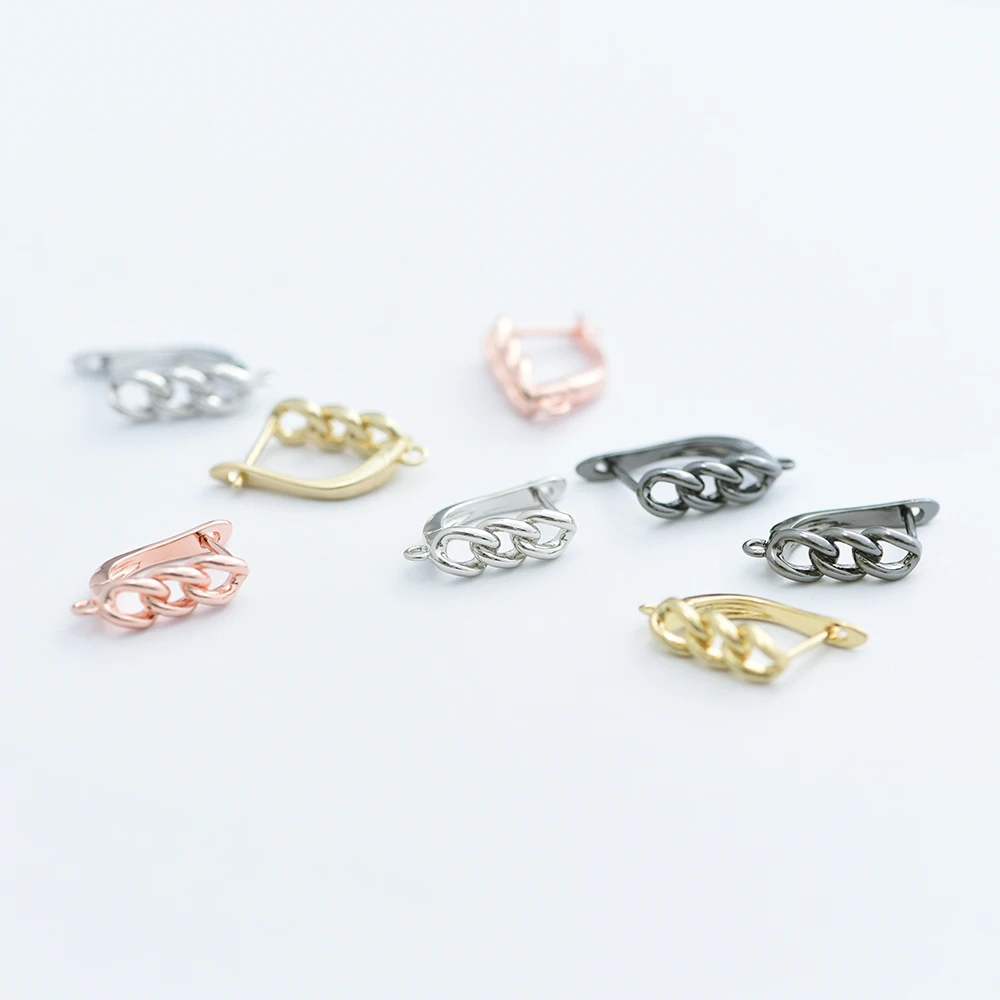 2026 NEU Rotbronze/Antikbronze/18K Gold Messing Ohrhaken Verschlüsse für DIY Schmuckzubehör Großhandel – Detail 4