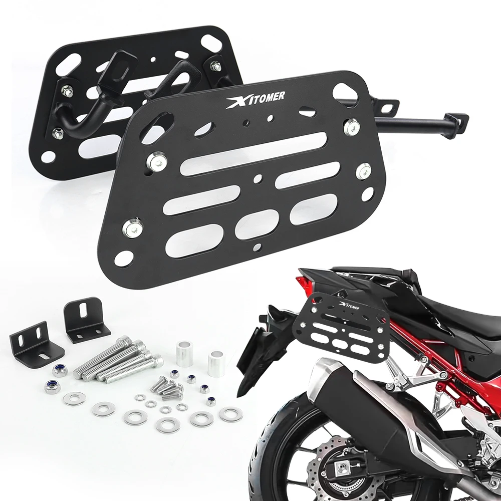 

Motorcycle Saddlebag Support Racks Pannier Racks Side Carrier Saddle bags CB 750 Hornet 2023 2024 2025 CB750 For Honda