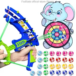 Montessori Dart Board Target Sports Game Crossbow game toys Board Games Educational Children's outdoor Game toys outdoor