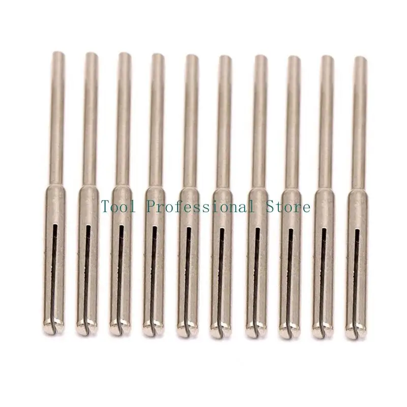 57QF 10/12 PCS 2.35/3MM شانك ورق الصنفرة المشبك تقسيم مغزل طويل