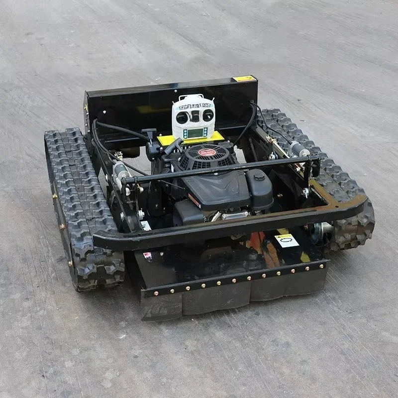 Spot Supply 600 Cut tank Crawler Robotic Petrol Lawn Tractor Remote Control Lawn Mower for Golf Course