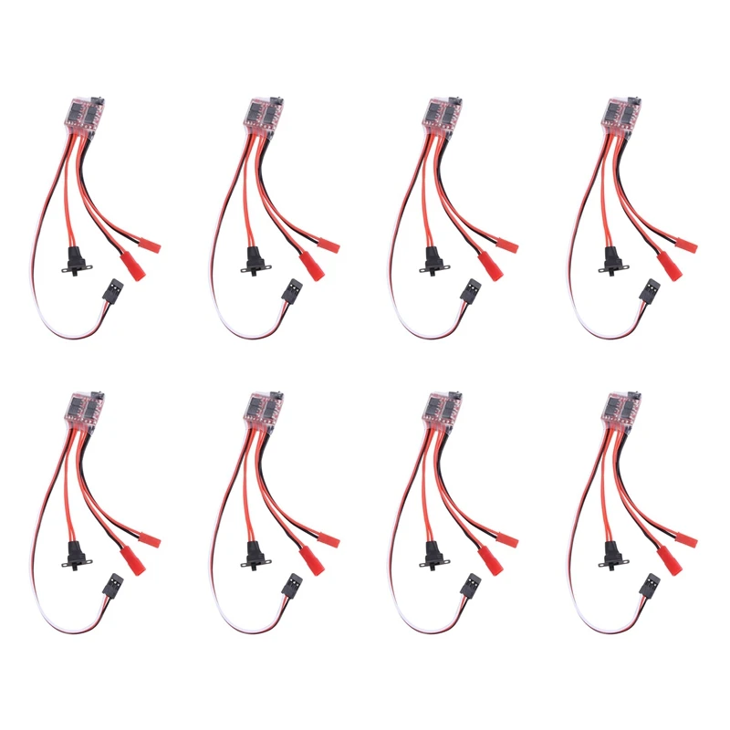 

【Срочная распродажа】8X 20A Bustophedon ESC матовый регулятор скорости для радиоуправляемого автомобиля, грузовика, лодки