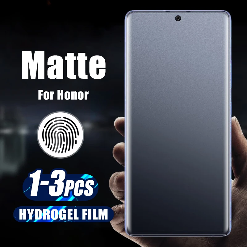 Anti-Glare Matte Hydrogel Film for Honor X9b X9a Magic 7 Pro 6 5 Lite Ultimate Screen Protector Honor Play 8T 7T Pro Not Glass