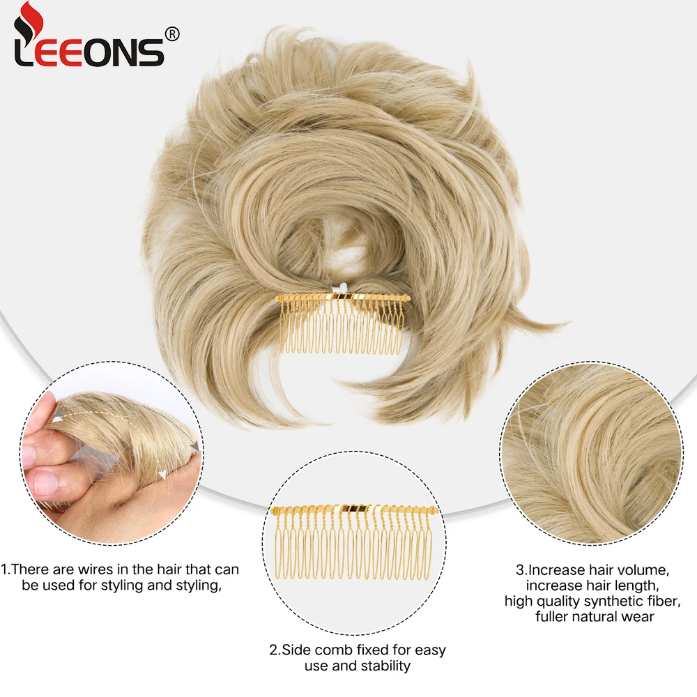 Women's Adjustable Ponytail Scrunchie Hairpiece, Short Extension