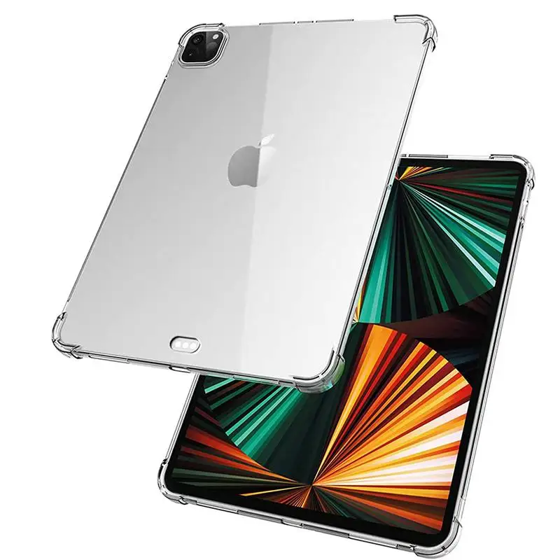 

Clear Case For iPad Pro 12.9 Pro 11 2018 2020 2022 2024 Air 1 2 3 4 5 6 10.9" Mini 1 2 3 4 5 6 Shockproof Tablet Case Cover