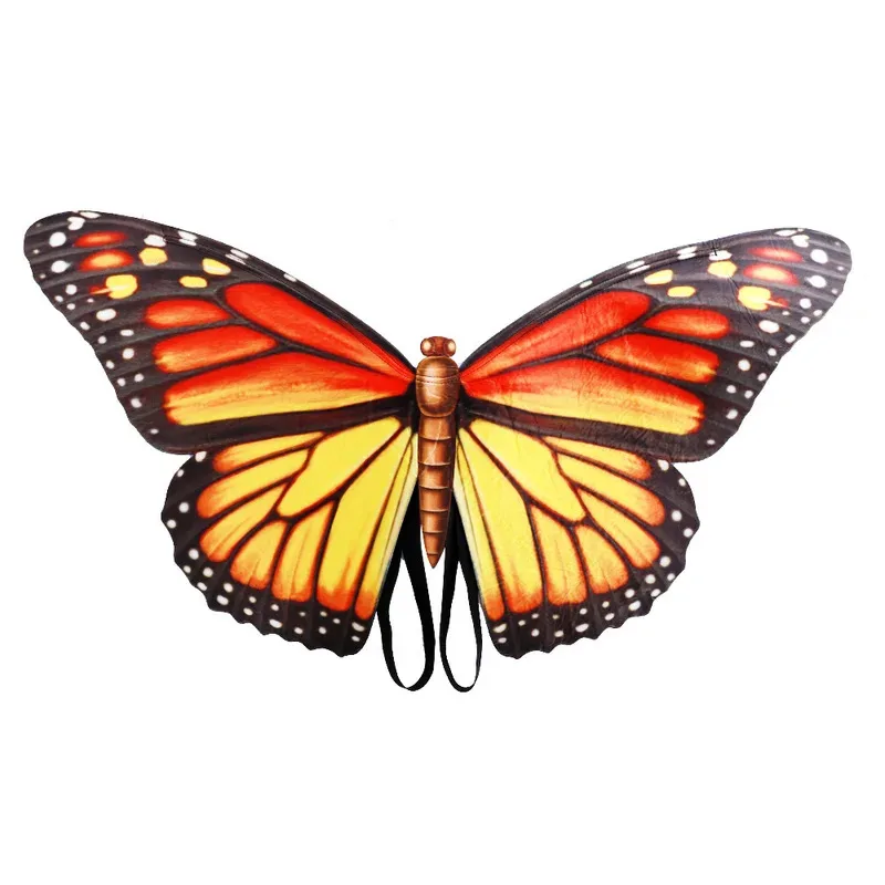 女性用羽根 ハロウィン 大人用コスチューム コスプレ 女性用ケープ バタフライ パーティーアクセサリー 小道具v;6,a'3.k;8,