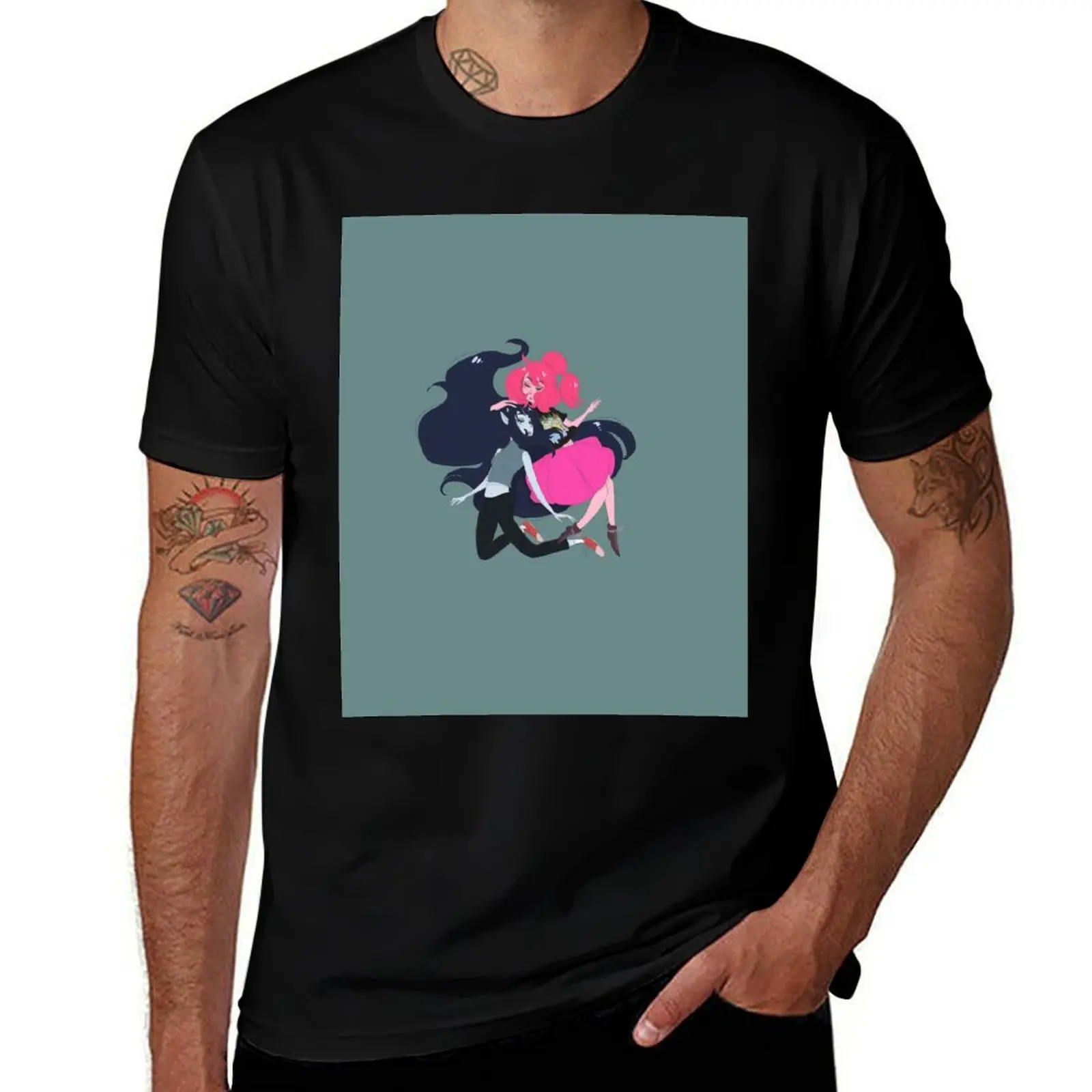 Floating Bubbline T-Shirt t shirts for man cotton T-Shirt