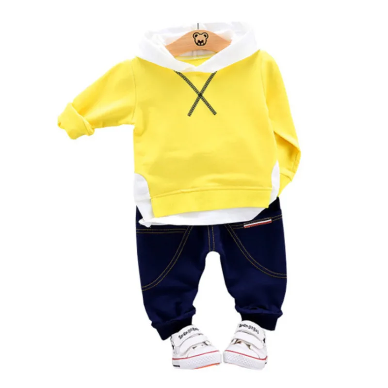 

New Spring Autumn Kids Outfits Baby Girl Clothes Children Boys Hoodies Pants 2Pcs/Sets Toddler Casual Costume Infant Tracksuits