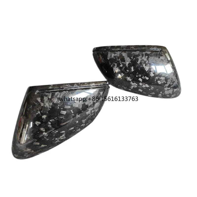 

Modified Forged Dry Carbon Fiber Replacement Mirror Cover for Porsche 911 992 Rear View Mirror Housing Mod Parts