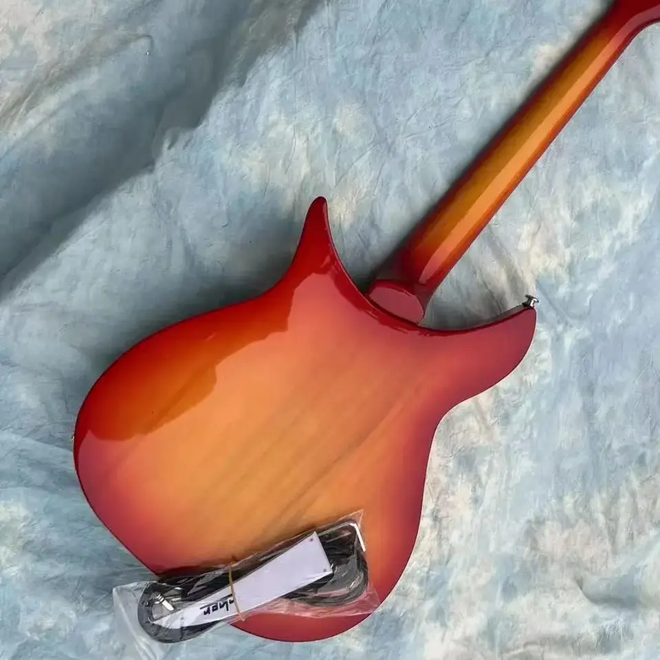 Nova Guitarra Ricken 325 2026, Cor Cherry Sunburst, Sistema