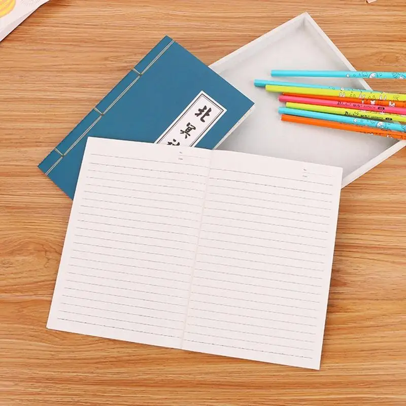 W89C Chinese Martial Kungfu Journal Diário Memorando notepad Págios papelaria branco