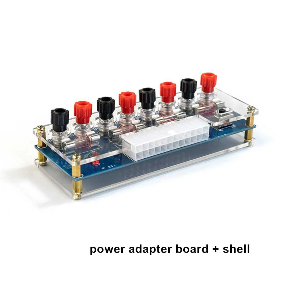 XH-M229 Desktop Pc Chassis Power Atx Transfer Naar Adapter Board Voeding Circuit Outlet Module 24Pin Uitgang 24 Pins