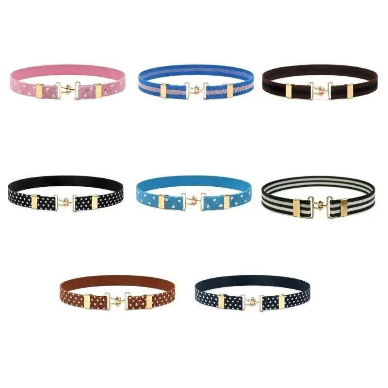 39BD Children's Multi Functional Adjustable Belt for Equestrian and Everyday Activities Delivering Elastic Comfort and Simple
