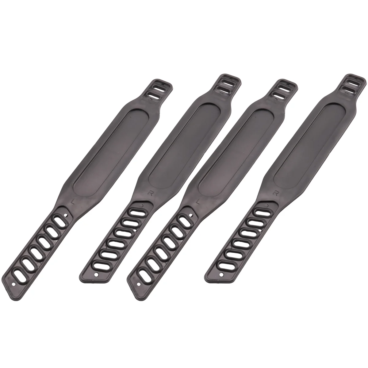 2 пары велосипедных ремней для педалей, регулируемая длина, универсальные ремни для педалей для вращающегося цикла упражнений, богатый в семье в семье