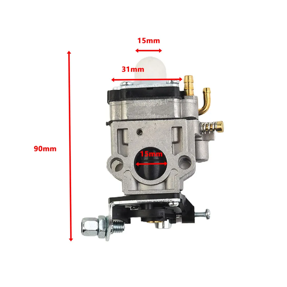 Efficient Engine Performance with this Customizable Carburetor Tailored to Various For Florabest/Parkside Units