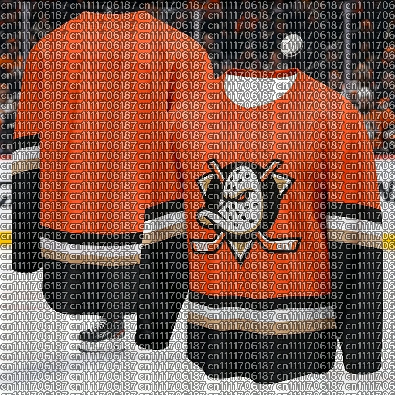 2026 New Men's Ice Hockey Training Shirt - Ducks 3D Printed, Breathable, Sweating Long Sleeve T-shirt, Men's and Women's