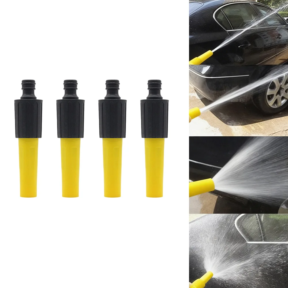 Adjustable Spray Nozzle for Garden and Car Washing Plastic Construction Quick Connect System Fits Standard Outdoor Taps