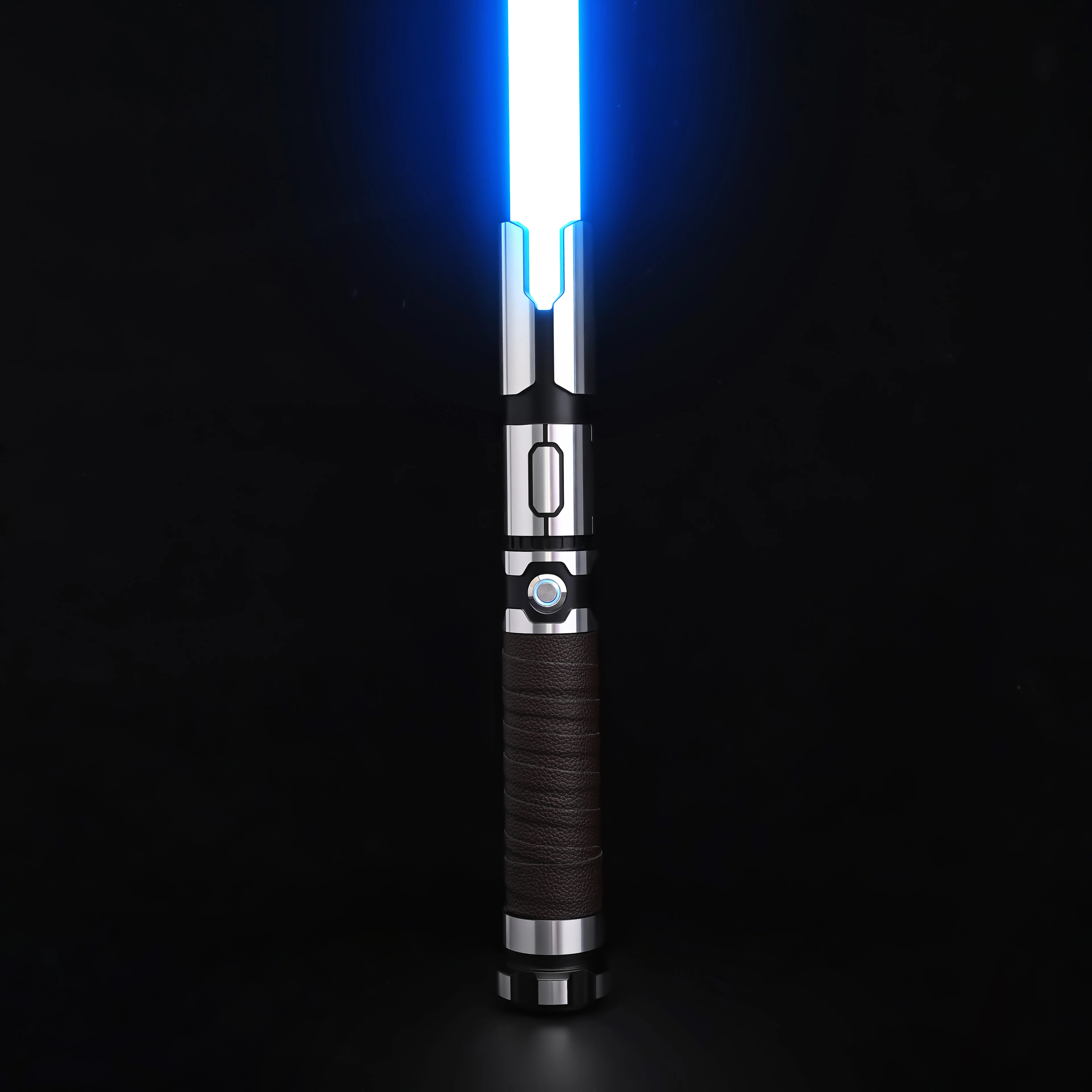 

TXQSABER Baselit Smooth Swing Lighsaber Fighting Saber with 1 Inch Heavy Blade, Blaster Lock up Waving Laser Sword Boy Kids Toys